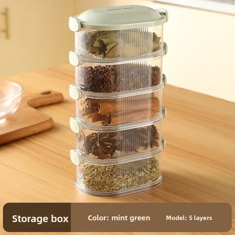 Portable Multi-Layer Food Storage