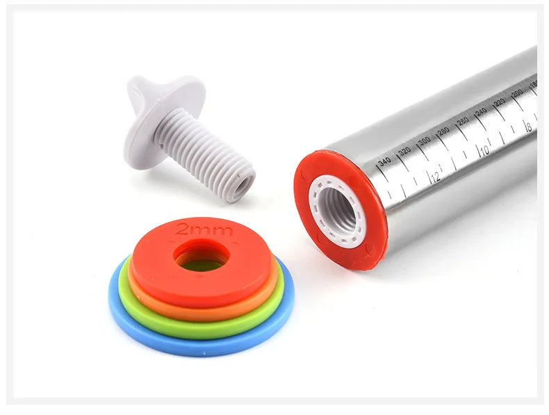 Stainless Steel Adjustable Rolling Pin