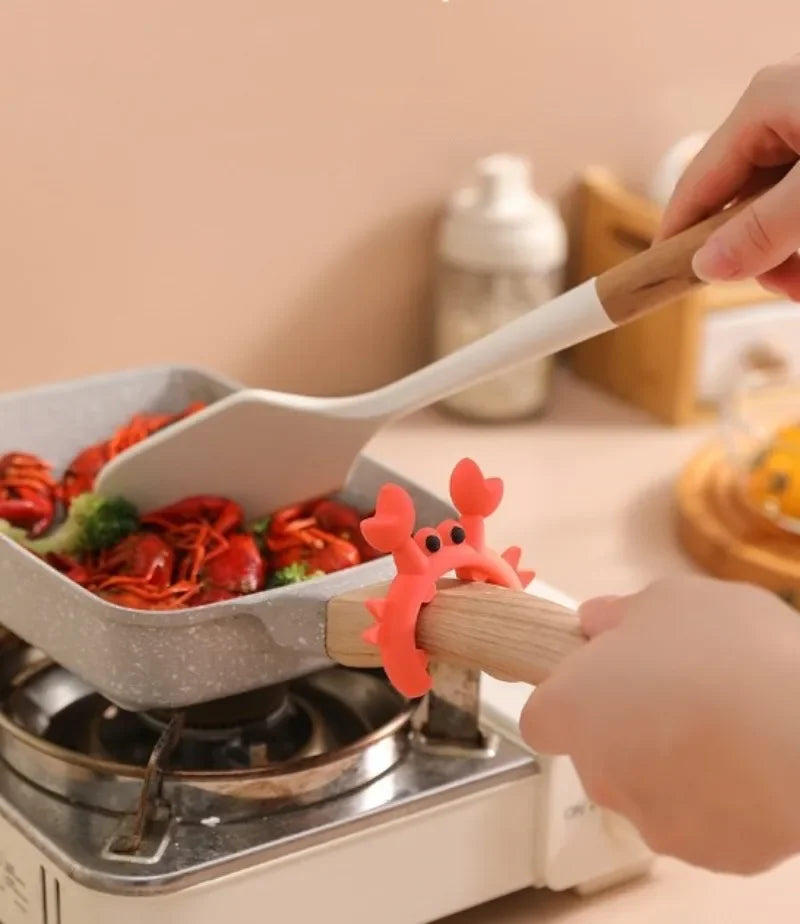 Silicone Crab Spatula Holder