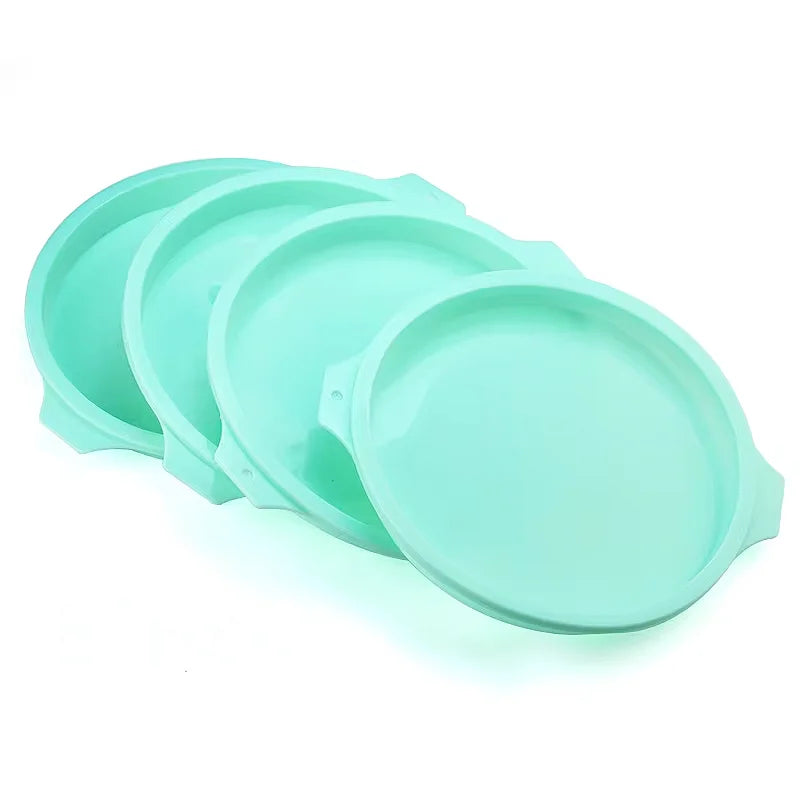 Silicone Cake Mold Set – 4, 6, 8 Inch