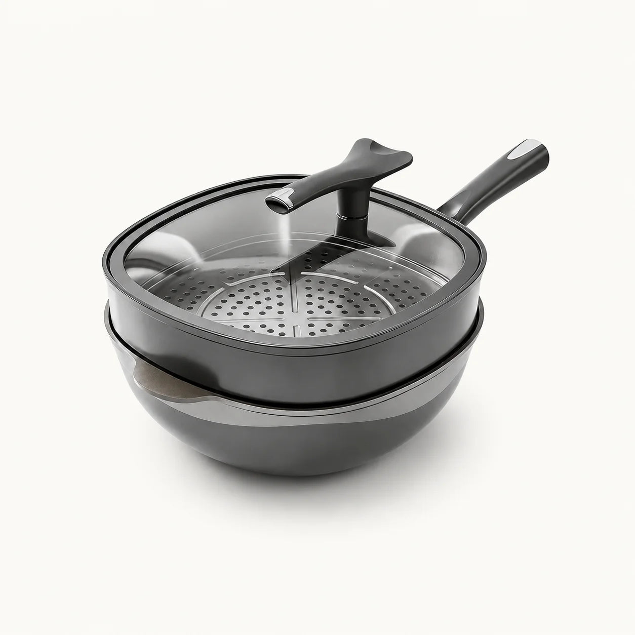 5-Layer Titanium Non-Stick Wok