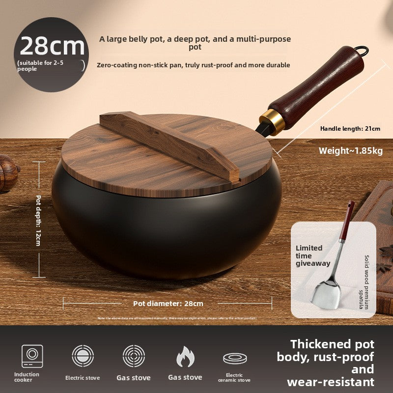 Traditional Non-stick Iron Wok