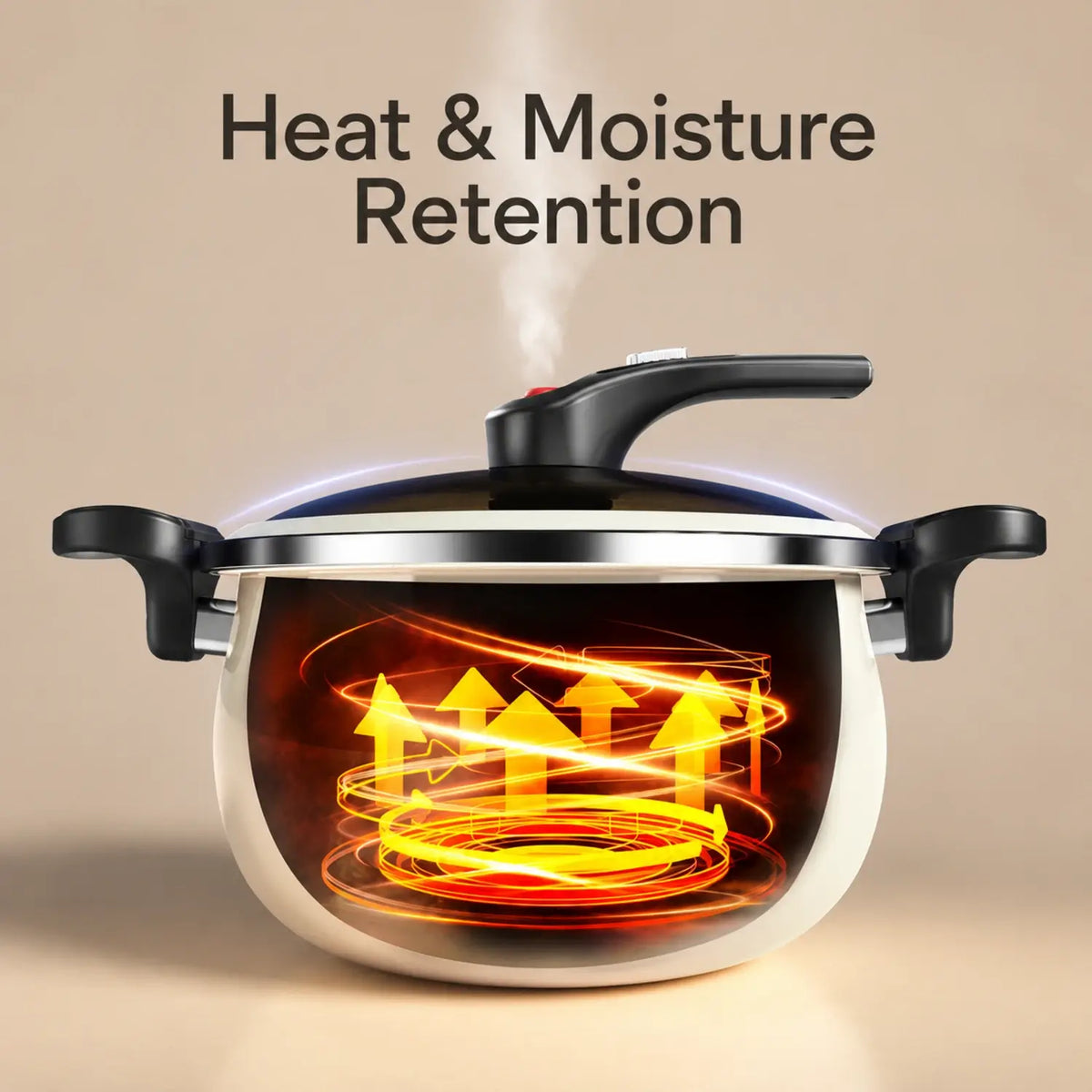 Heat and moisture retention illustration
