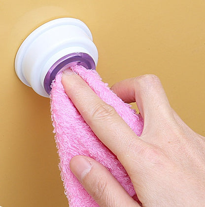 Nailless Kitchen Towel Clip Hanger