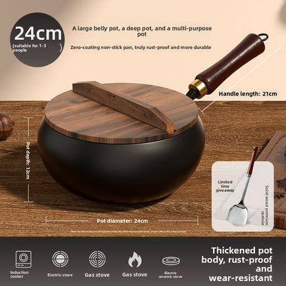 Traditional Non-stick Iron Wok