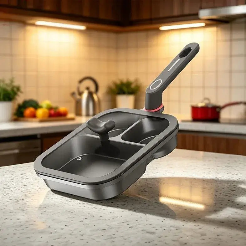 3-Zone Titanium Breakfast Pan