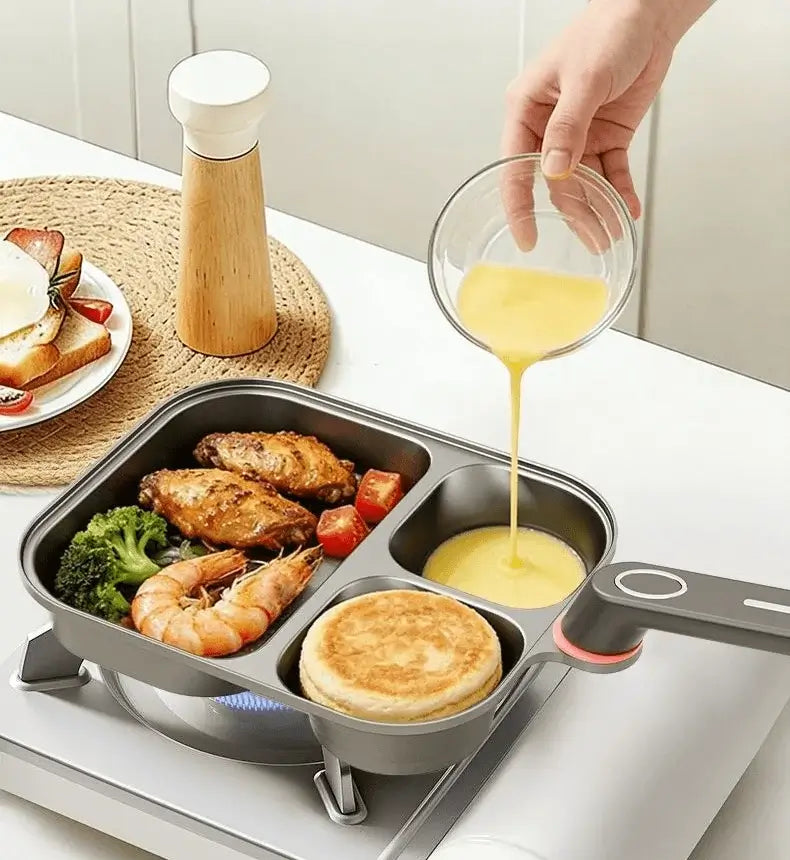 Cooking a full breakfast