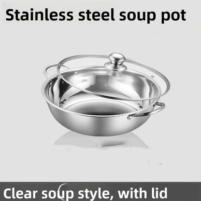 Stainless steel pot