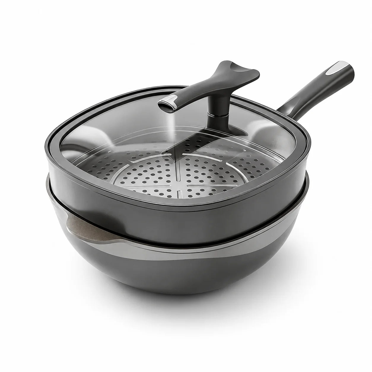 5-Layer Titanium Non-Stick Wok