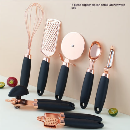 Kitchen Peeler Gadget Copper Plating Set