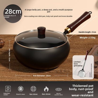 Traditional Non-stick Iron Wok