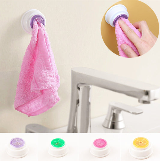 Nailless Kitchen Towel Clip Hanger