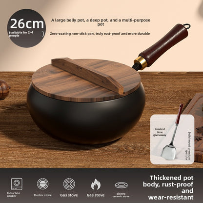 Traditional Non-stick Iron Wok