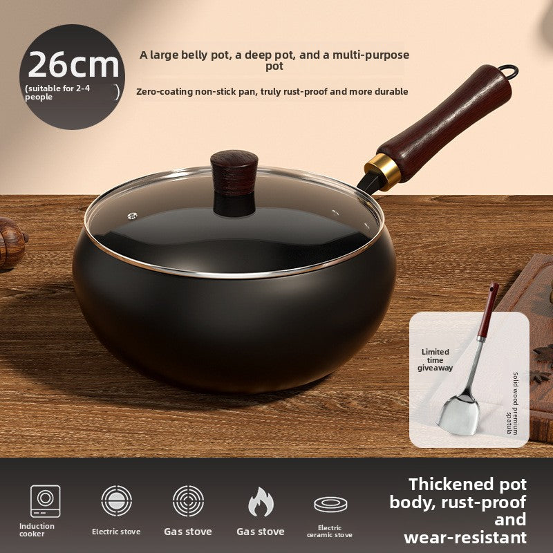 Traditional Non-stick Iron Wok