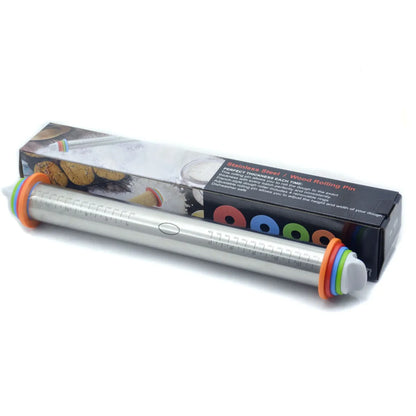 Stainless Steel Adjustable Rolling Pin