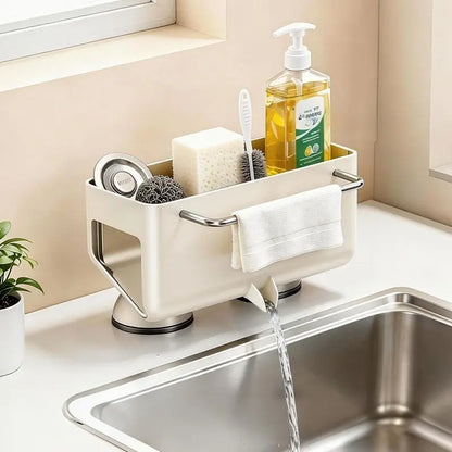 Self-Draining Sink Organizer