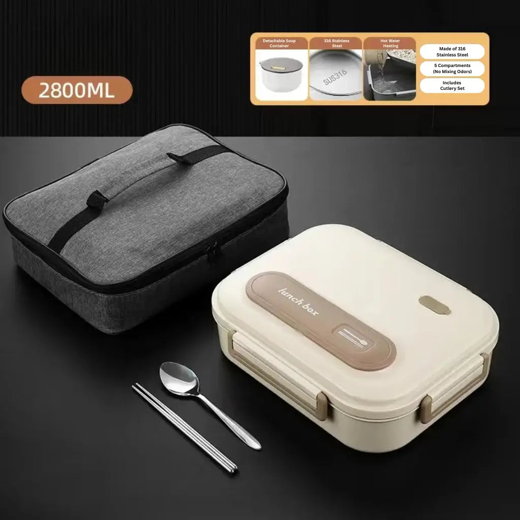 Premium Stainless Steel Lunch Box Set