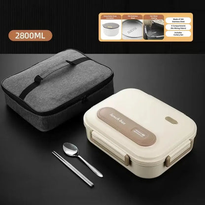 Premium Stainless Steel Lunch Box Set