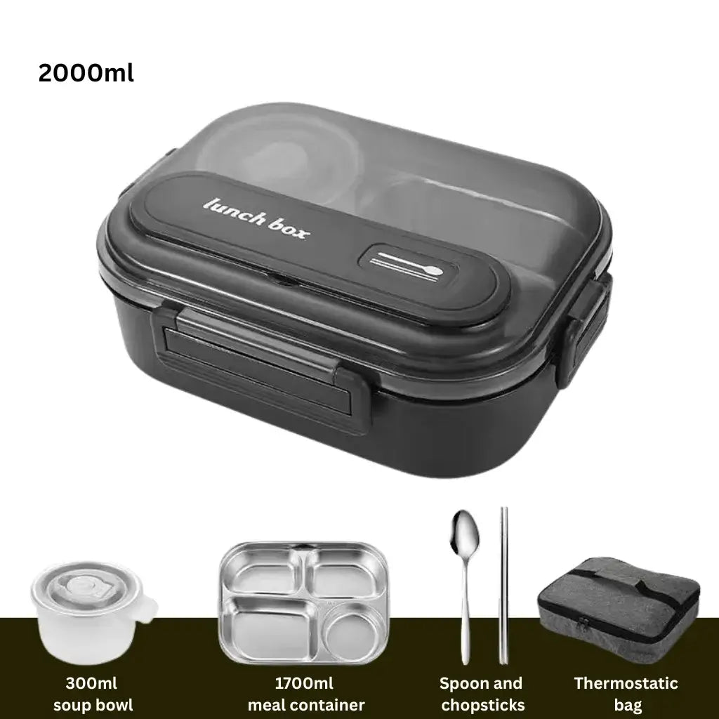 Premium Stainless Steel Lunch Box Set