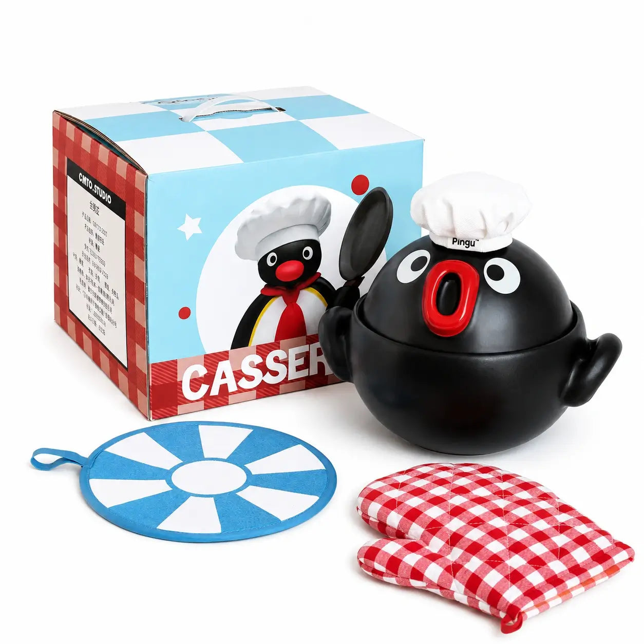 Cute Chef Casserole Pot