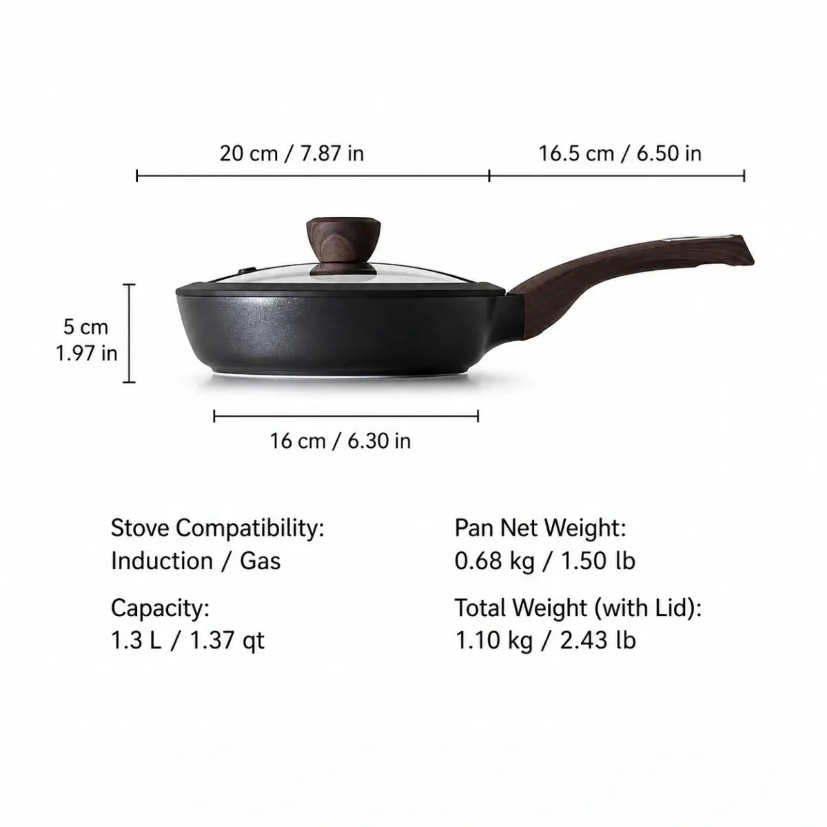 FlatBase Precision Frying Pan
