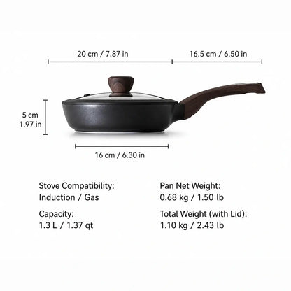 FlatBase Precision Frying Pan