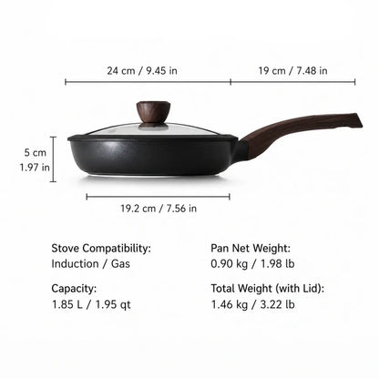 FlatBase Precision Frying Pan