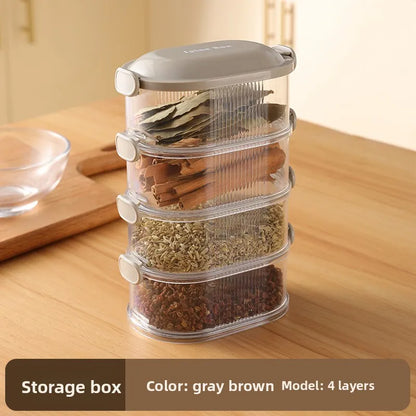 Portable Multi-Layer Food Storage