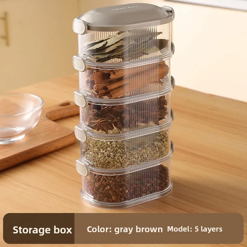 Portable Multi-Layer Food Storage