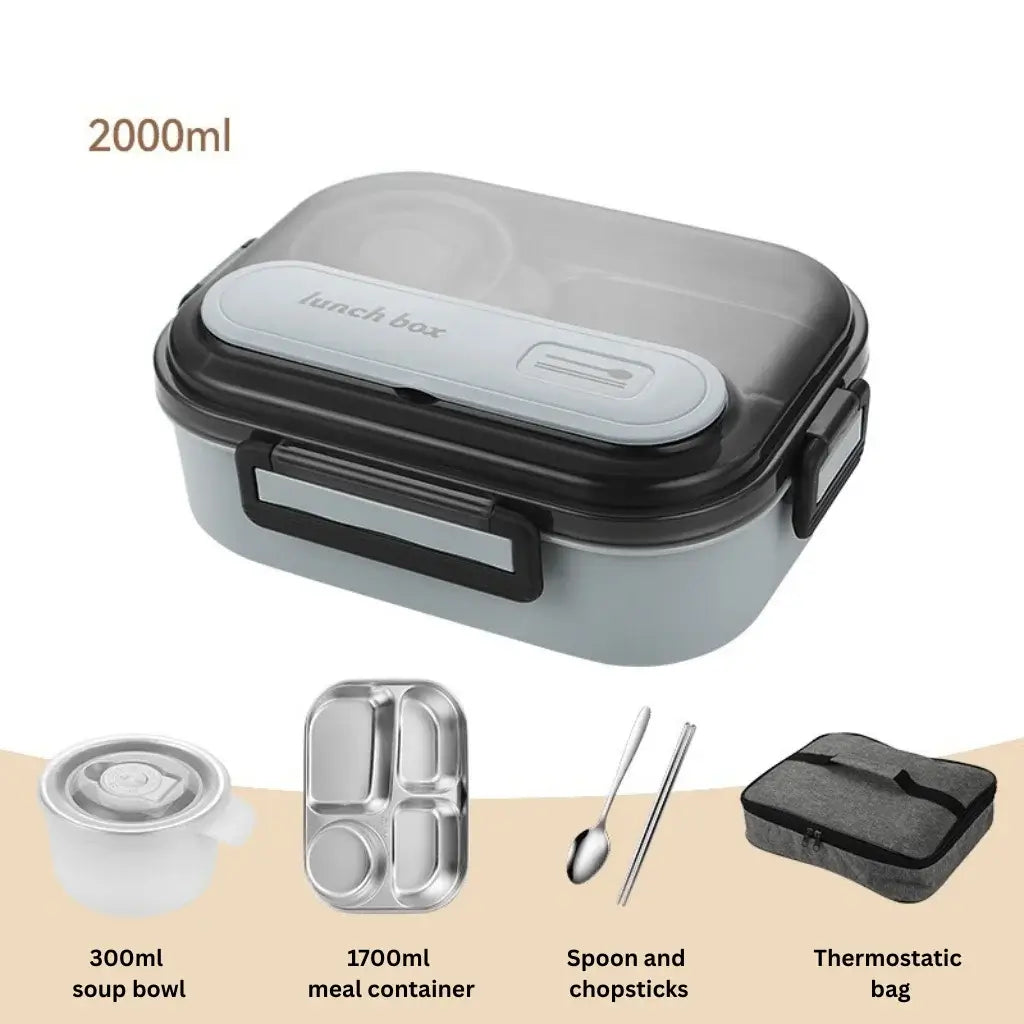 Premium Stainless Steel Lunch Box Set