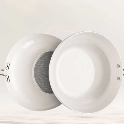 Pebble ceramic glaze non-stick pan