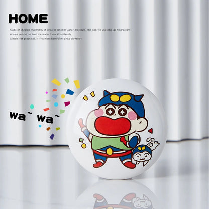 Cute Ceramic Pop-Up Drain Stopper