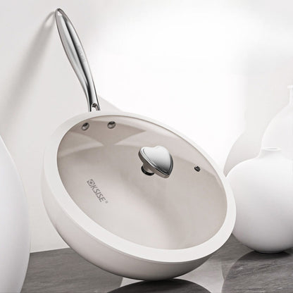 Pebble ceramic glaze non-stick pan