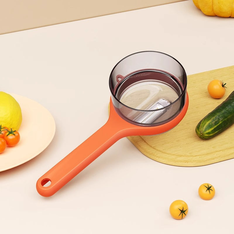 Fruit And Vegetable Peeler With Storage Box