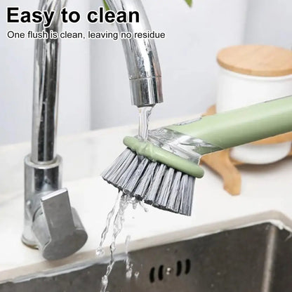 Pot Brush with Soap Dispenser