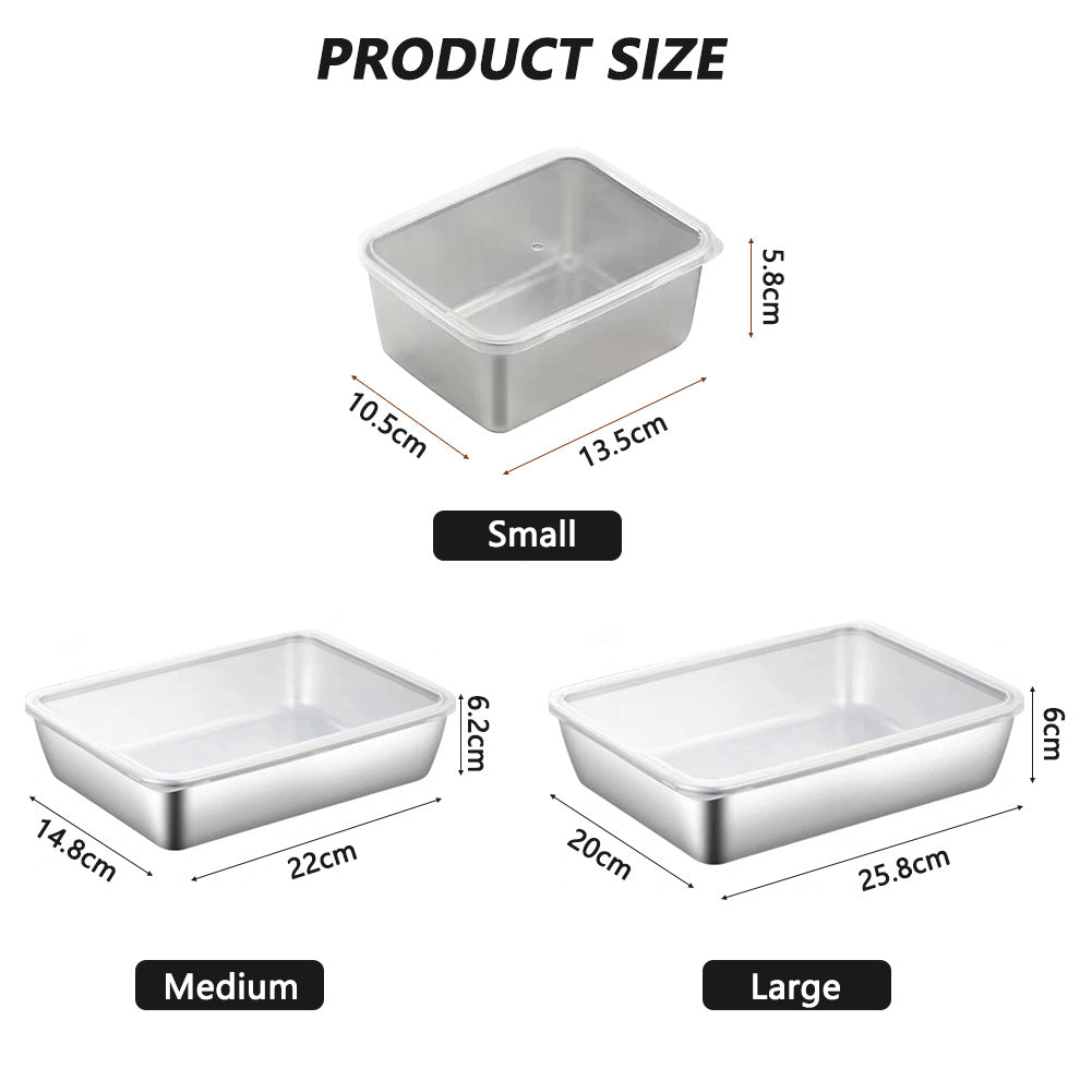Stainless Steel Food Tray