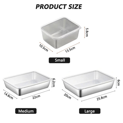 Stainless Steel Food Tray