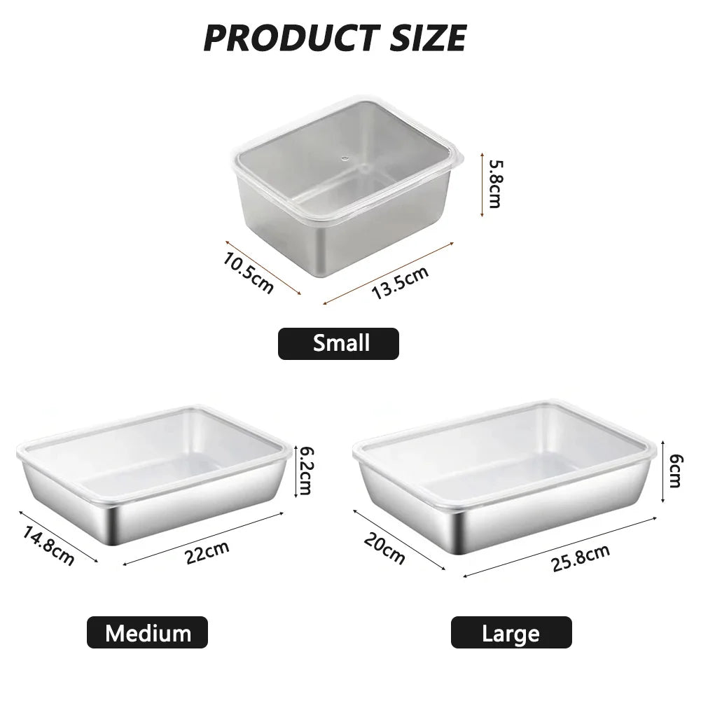 Stainless Steel Food Tray