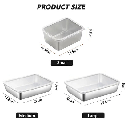 Stainless Steel Food Tray