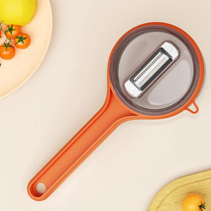 Fruit And Vegetable Peeler With Storage Box
