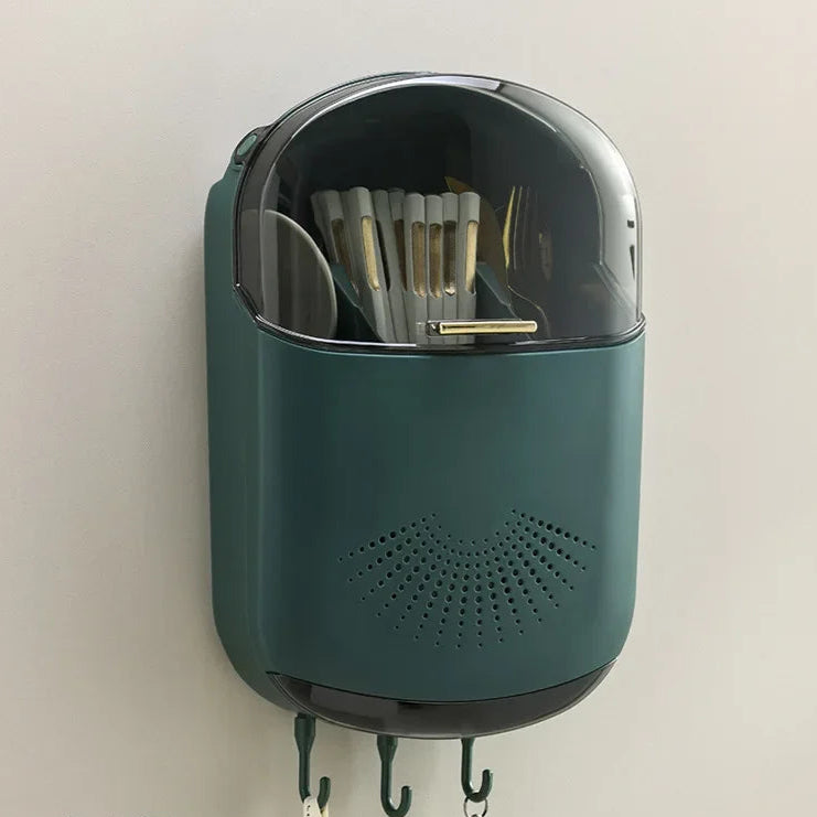 Wall Mount Tableware Storage Holder