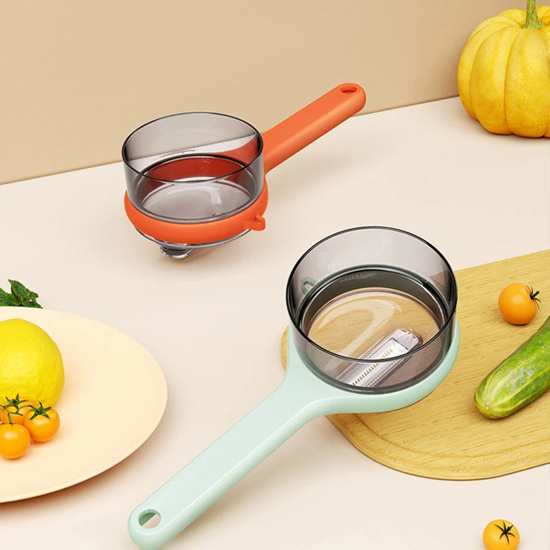 Fruit And Vegetable Peeler With Storage Box