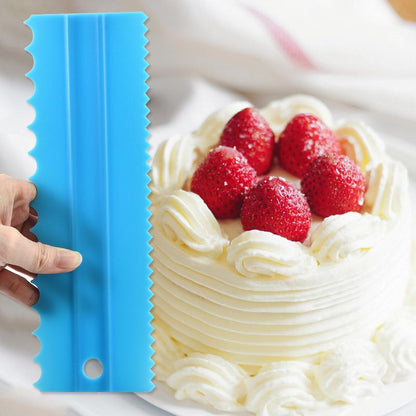 4PCS/Set Professional Cake Scraper