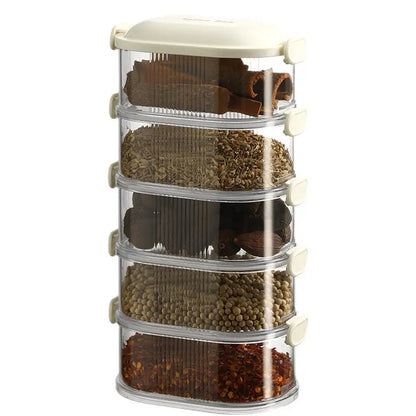 Portable Multi-Layer Food Storage