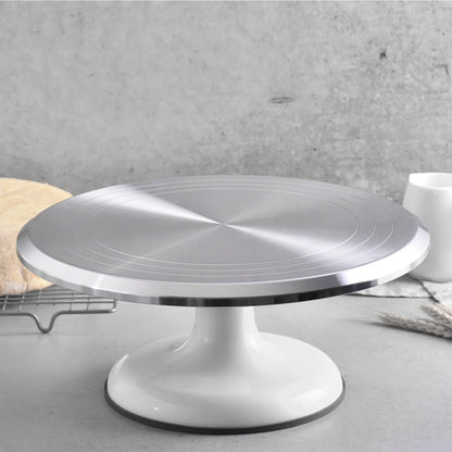 Revolving Cake Decorating Stand