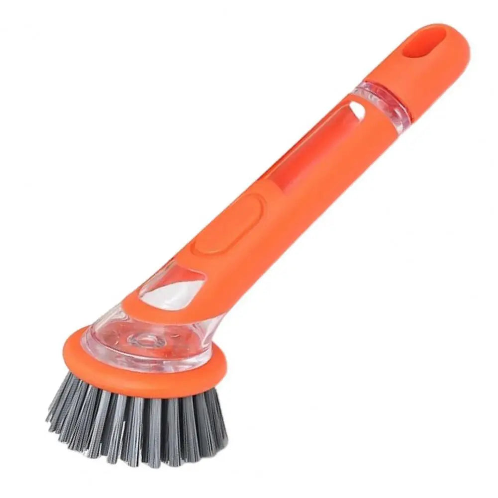 Pot Brush with Soap Dispenser