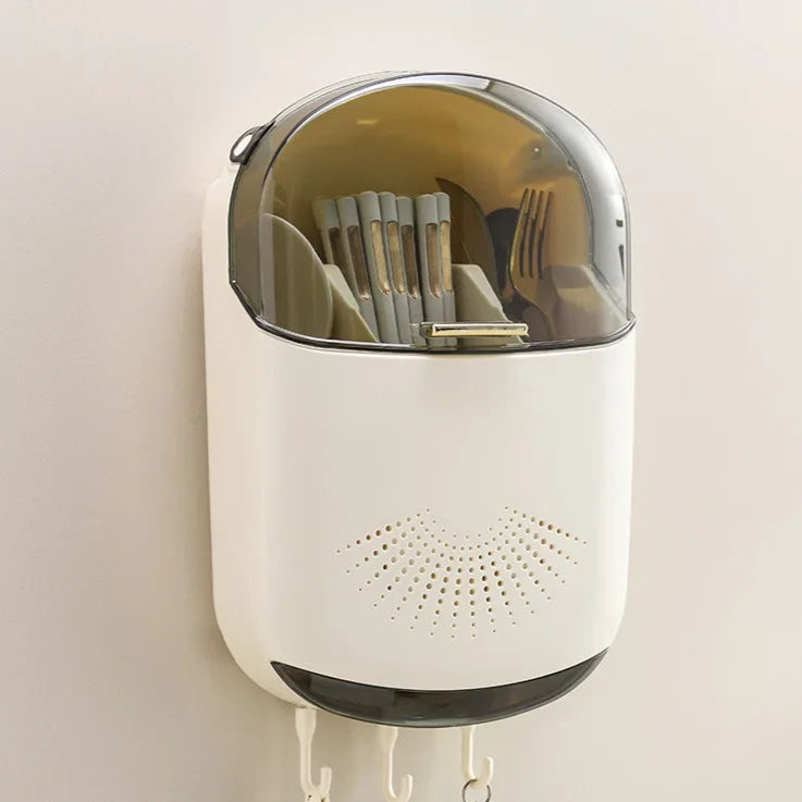 Wall Mount Tableware Storage Holder
