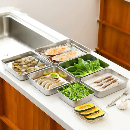 Stainless Steel Food Tray