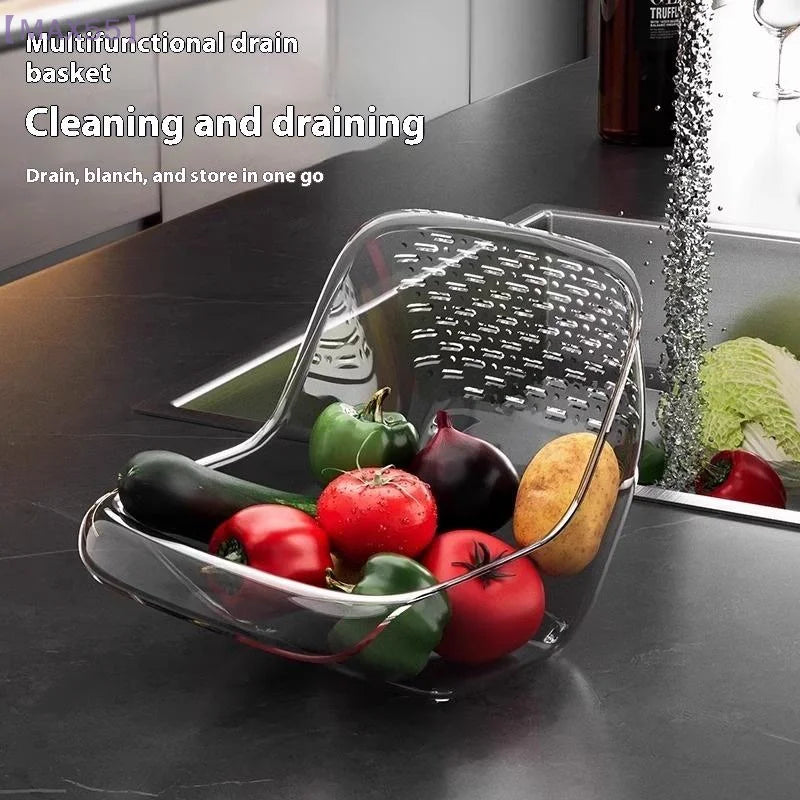 Multi-functional drain basket