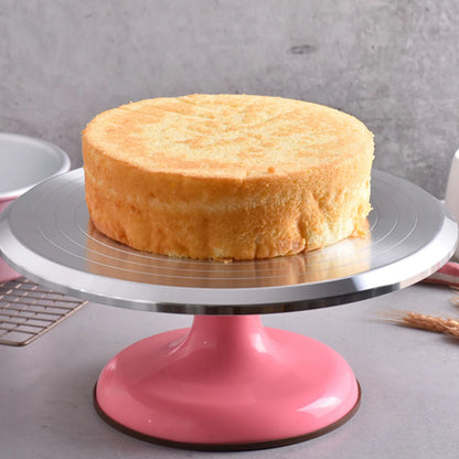 Revolving Cake Decorating Stand